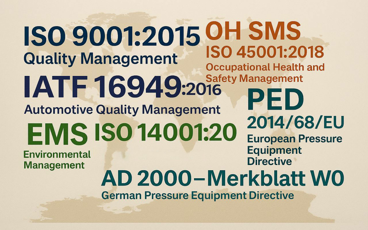 Shilpan Steelcast Certifications