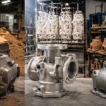 Different types of metal casting processes.